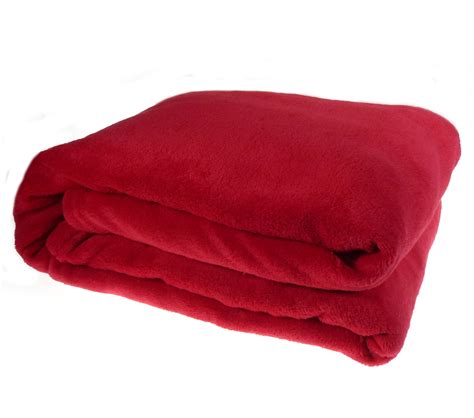 Luxury Soft Cosy Coral Fleece Throw Over Bed Sofa Home Fleecy Blanket