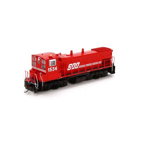 Athearn Genesis Ho Mp Ac Soo Line Red W Dcc Sound Spring Creek