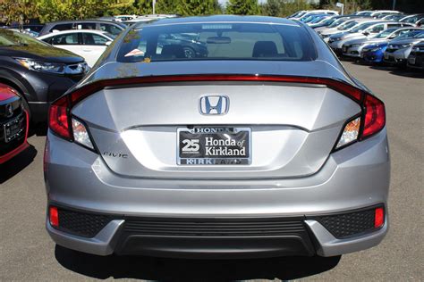 New Honda Civic Coupe Lx P Dr Car In Kirkland Honda Of