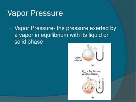 Ppt Vapor Pressure Powerpoint Presentation Free Download Id5347387