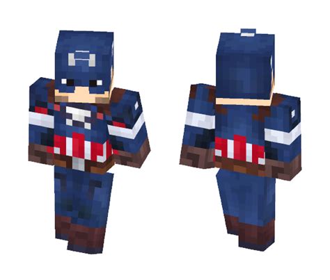 Get Captain America | Avengers 2 Minecraft Skin for Free. SuperMinecraftSkins