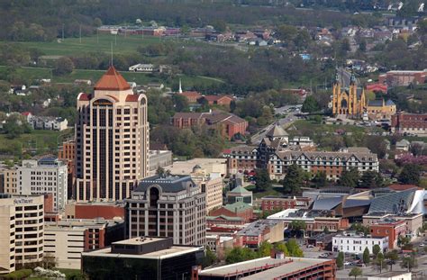 roanoke va | Photo of downtown Roanoke, VA in April 2012, taken by ...