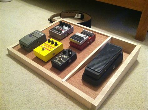 Pedalboard Like The Non Sloped Section For The Wah Diy Guitar