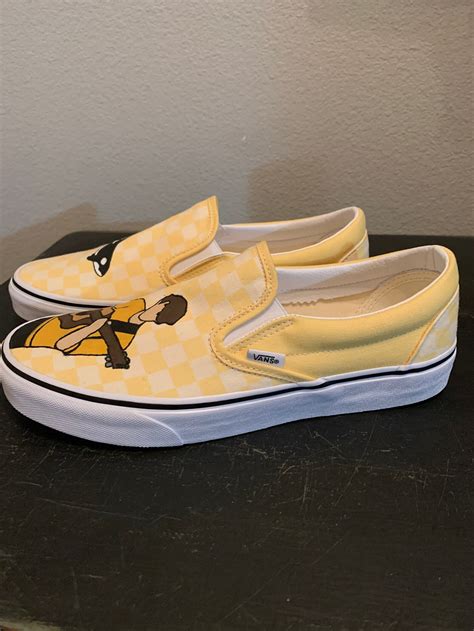 Dream Smp Wilbur Soot Painted Vans Etsy