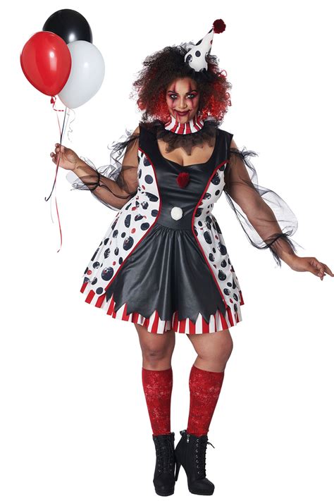 California Costume Twisted Clown Adult Women Circus Halloween Outfit 8021 232 Ebay