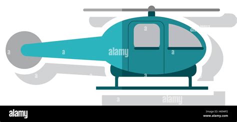 Isolated helicopter vehicle design Stock Vector Image & Art - Alamy