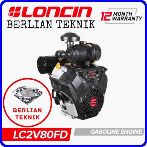 Jual Mesin Penggerak Bensin Twin Engine Gasoline Loncin 26 HP Starter