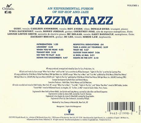 Guru – Jazzmatazz Vol.1 ’93 › funkygog Blog