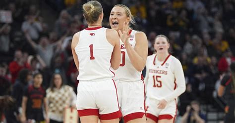 Jaz Shelley Leads Nebraska Women Past Maryland To Reach Big Ten Championship