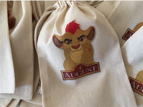 Lion Guard Or Lion King Favor Bags Etsy Lion Guard Lion King