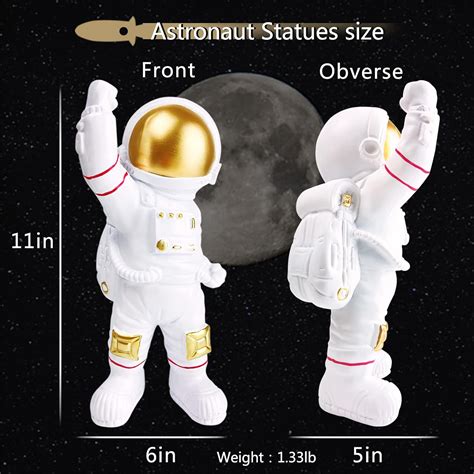 Figura De Astronauta De Resina Astronauta De Victoria Estatua De