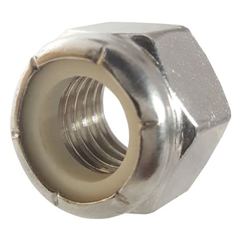 Stainless Steel Nylon Insert Hex Lock Nuts Nylock All Sizes And