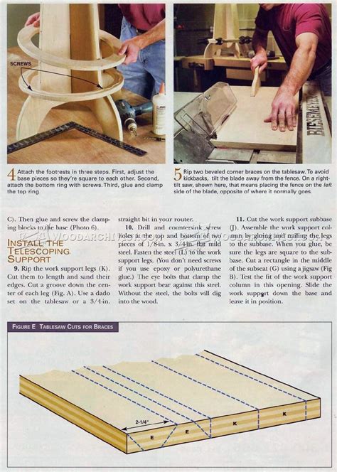 Shop Stool Plans • Woodarchivist