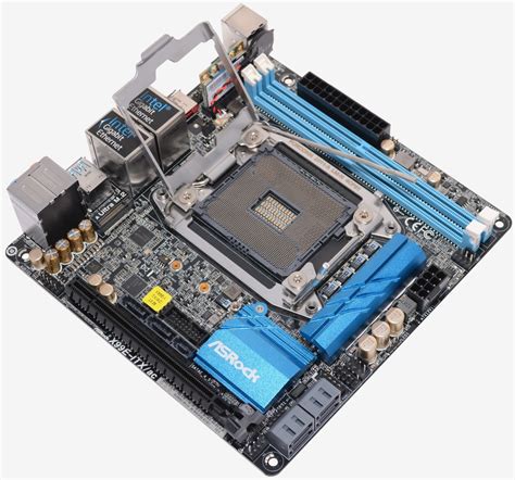 Asrock X99e Itx Ac Mini Itx Motherboard Review Board Layout And Design Techspot