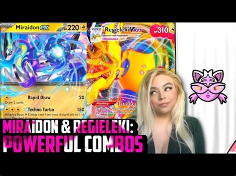 Pokemon Miraidon Ex And Regieleki Vmax Make A Powerful Pair Youtube