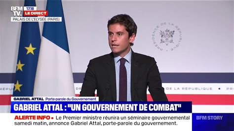 Gabriel Attal Sur G Rald Darmanin On Ne Peut Pas Consid Rer Que Des