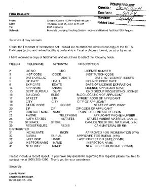 Fillable Online FOIA In A Time Of Crisis NRC And Three Mile Island Fax