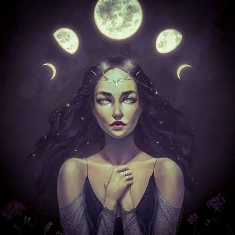 Pin By Linnea Lindberg On Dandd Character Inspo Moon Goddess Art Witch