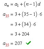 Arithmetic Sequence Formula | ChiliMath