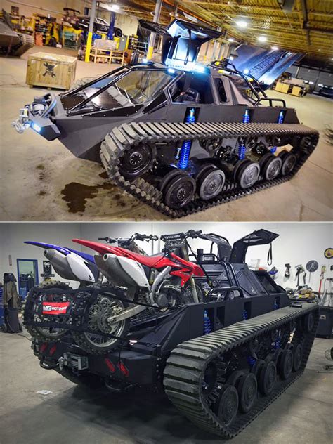 Ripsaw Ev2 Luxury Tank With Pick Up Body Unveiled Perfect For Transporting Gear During Zombie