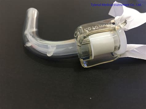 Non Toxic PVC Medical Tracheostomy Tube With Without Cuff China