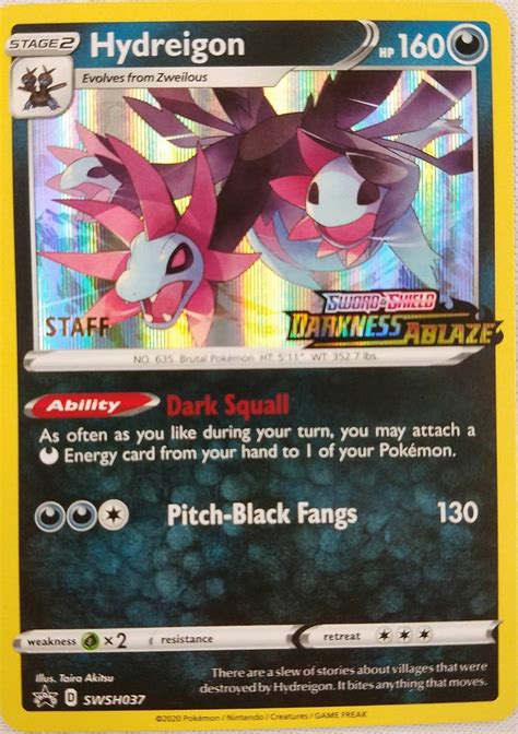 Sword And Shield Darkness Ablaze Prerelease Promos Revealed Pokeguardian The Latest Pokémon