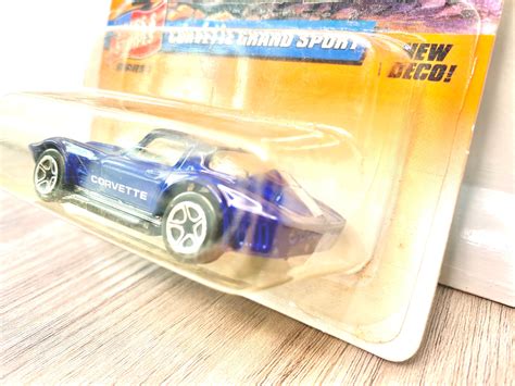 Vintage 1998 Blue Corvette Matchbox Vintage Matchbox | Etsy