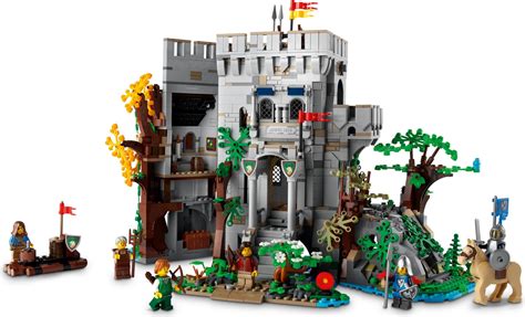 Moc Medieval Castle Ii Mod Combining Two 3 In 1 Castles 31120 By