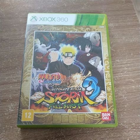 Naruto Shippuden Ultimate Ninja Storm Xbox M Dia F Sica Original