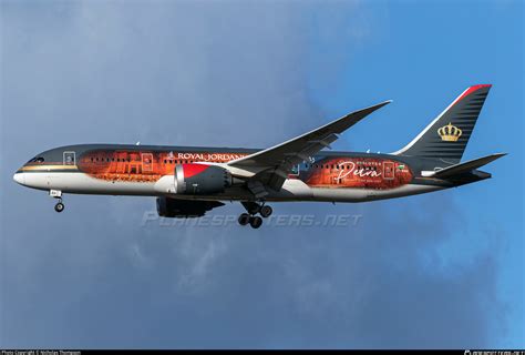 Jy Bah Royal Jordanian Boeing Dreamliner Photo By Nicholas