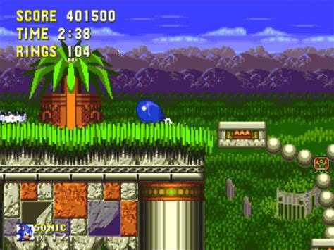 Sonic 3 Marble Garden Zone Sonic Sonic 3 Screen Shot