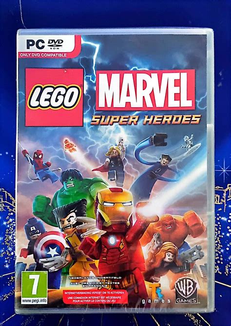 Lego Marvel Superheroes Video Game Cover