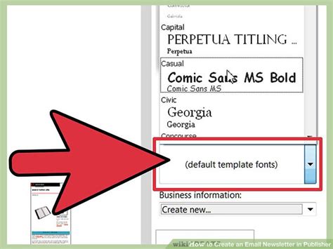 How To Create An Email Newsletter In Publisher 11 Steps