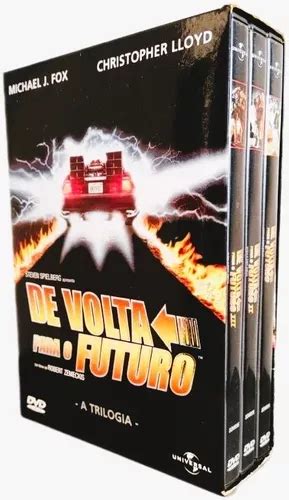 Box Dvd De Volta Para O Futuro Trilogia Frete Gr Tis