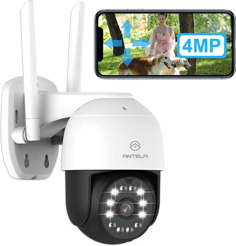 Antela Cam Ra De Surveillance Ext Rieure Mp K Ptz Cam Ra Avec