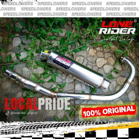 Jual Knalpot Lr Lone Rider Original Satria Fu Cmms Set Satria F