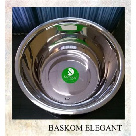 Jual Baskom Stainless Elegant Baskom Komodo Ukuran Cm Shopee