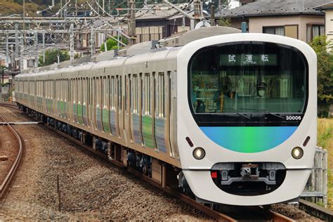 2nd Train 【西武】30000系30106f武蔵丘車両検修場出場試運転の写真 Topicphotoid 49349