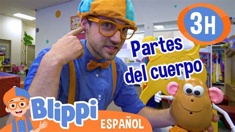 Aprende las partes del cuerpo con Blippi Blippi Español Videos