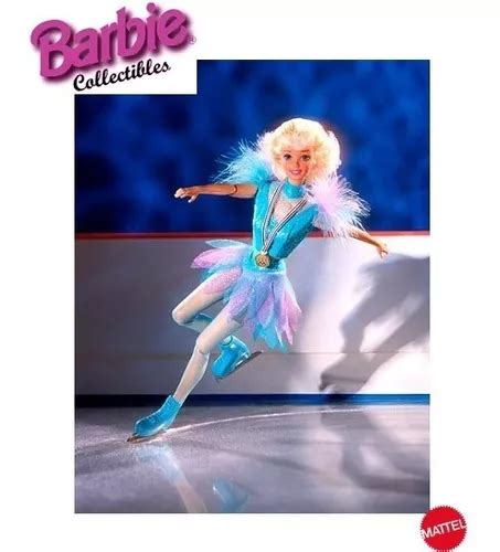 Barbie Olympic Skater 1997 Patinadora Rara Lacrada Antiga R 699 Em
