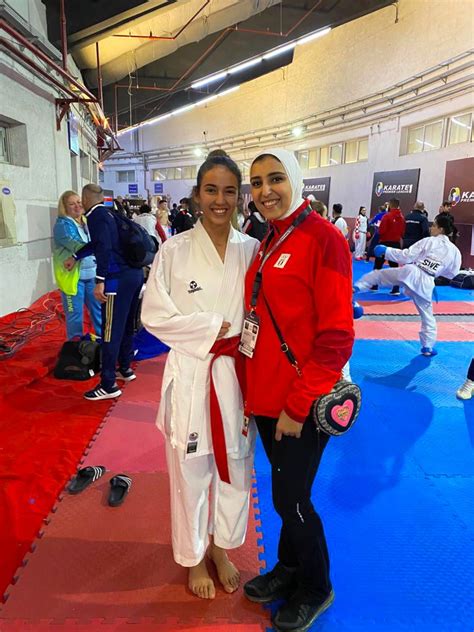 U21 Vize Europameisterin Reem Khamis Karate Im HTB Hamburg