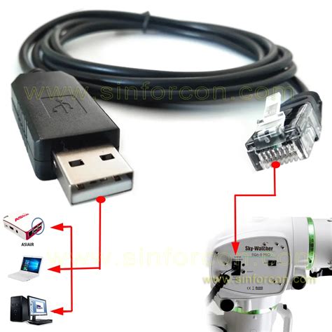 FTDI USB Serial Pour Skywatcher EQ6 R Pro SynScan Equatorial Mount Vers