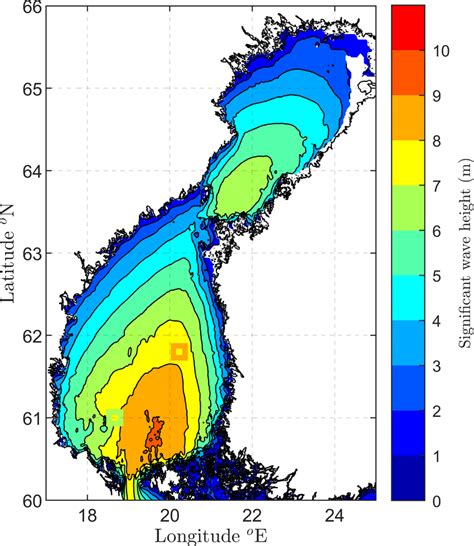 The Maximum Significant Wave Height For The January 2019 Storm From The