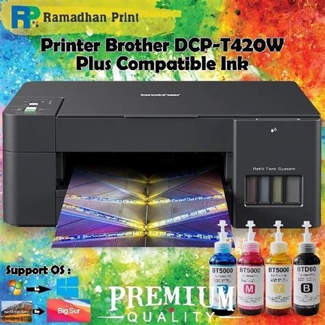 Jual Printer Brother Dcp T420W Wifi Wireless Print Scan Copy All In One