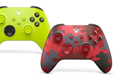 Electric Volt Y Daystrike Camo Xbox Presenta Nuevo Diseño Para Los