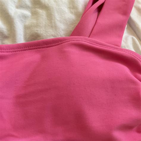 Hot Pink Bikini Top Swimwear Bikini Depop