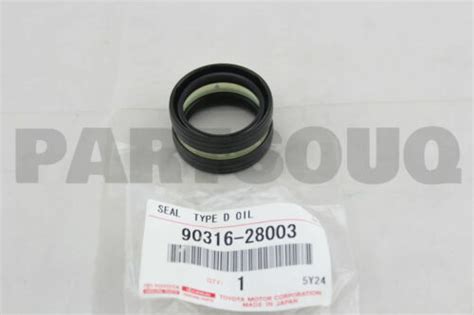 Genuine Toyota Oil Seal Front Drive Shaft Rh