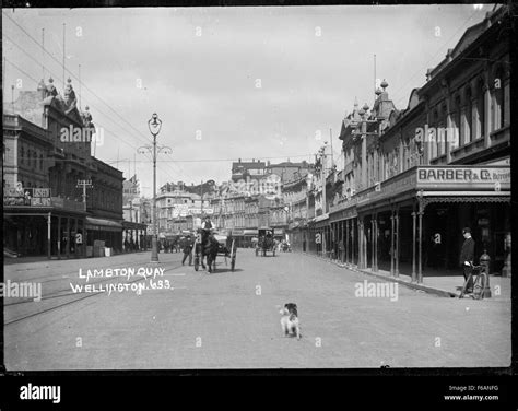 Lambton Quay, Wellington Stock Photo - Alamy