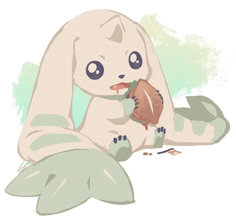 Bb Rx On Twitter Rt Extyrannomon Terriermon Eating Nando S