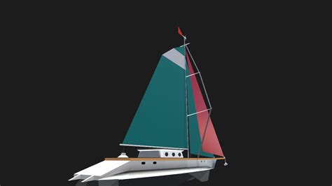 SimplePlanes | (Working sails) Monohull sailboat